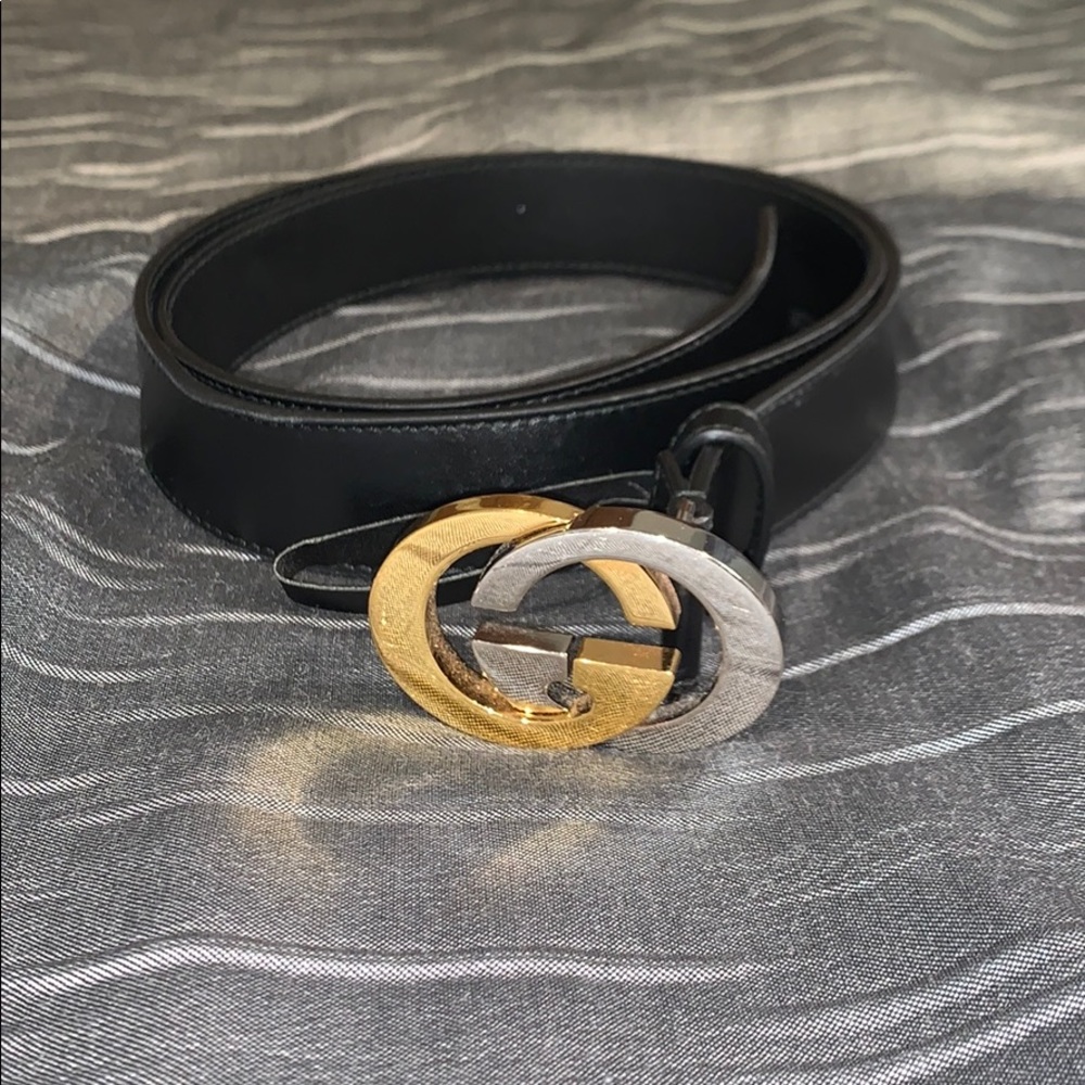 Gucci Belt Interlocking G Buckle Size 95